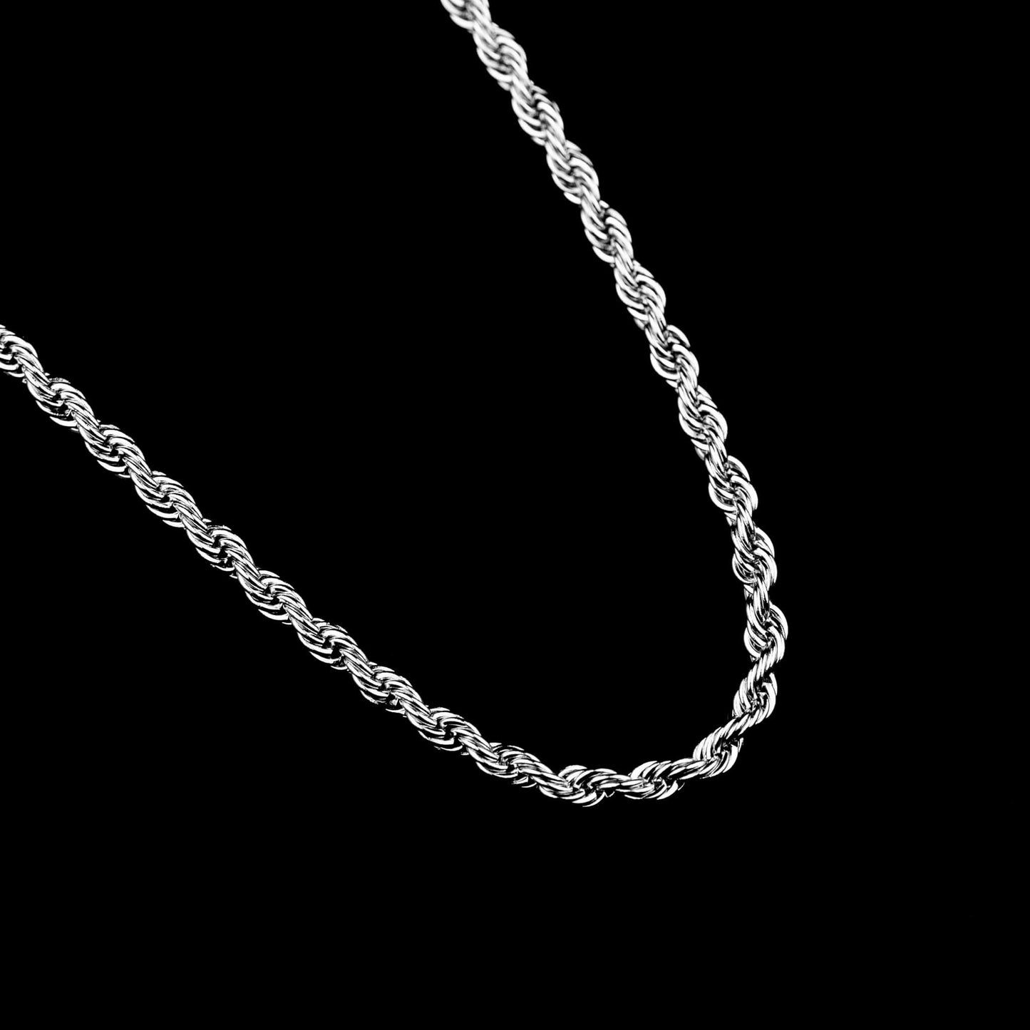 Rope Chain 4mm - Edelstahl