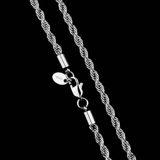 Rope Chain 4mm - Edelstahl