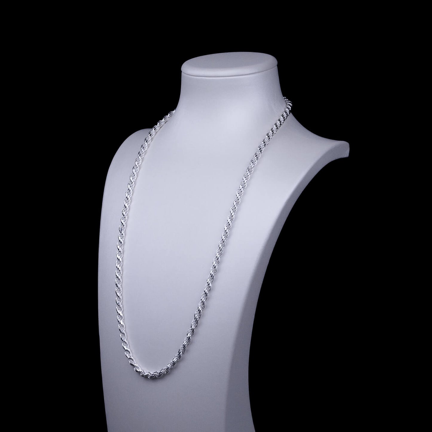 Rope Chain 5mm - 925 Silber