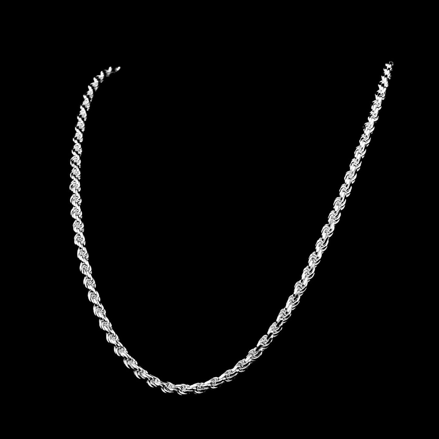 Rope Chain 5mm - 925 Silber