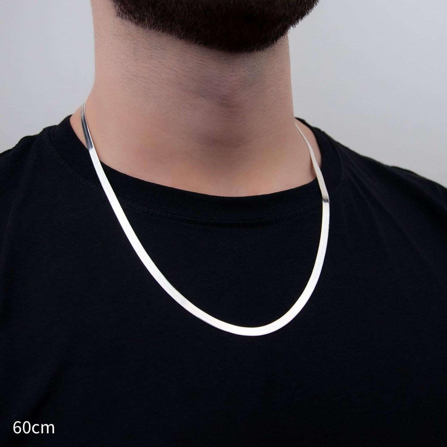 Schlangenkette 5mm - 999 Feinsilber