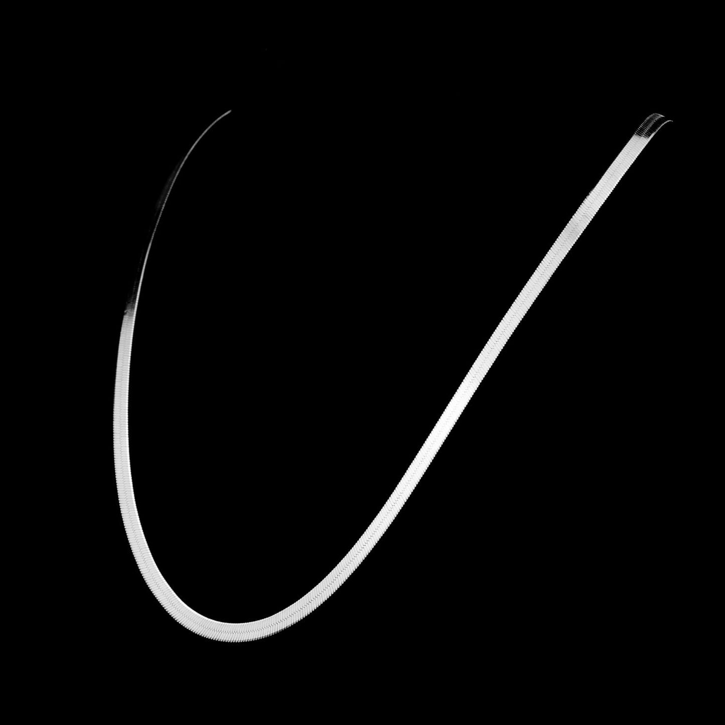 Schlangenkette 5mm - 999 Feinsilber