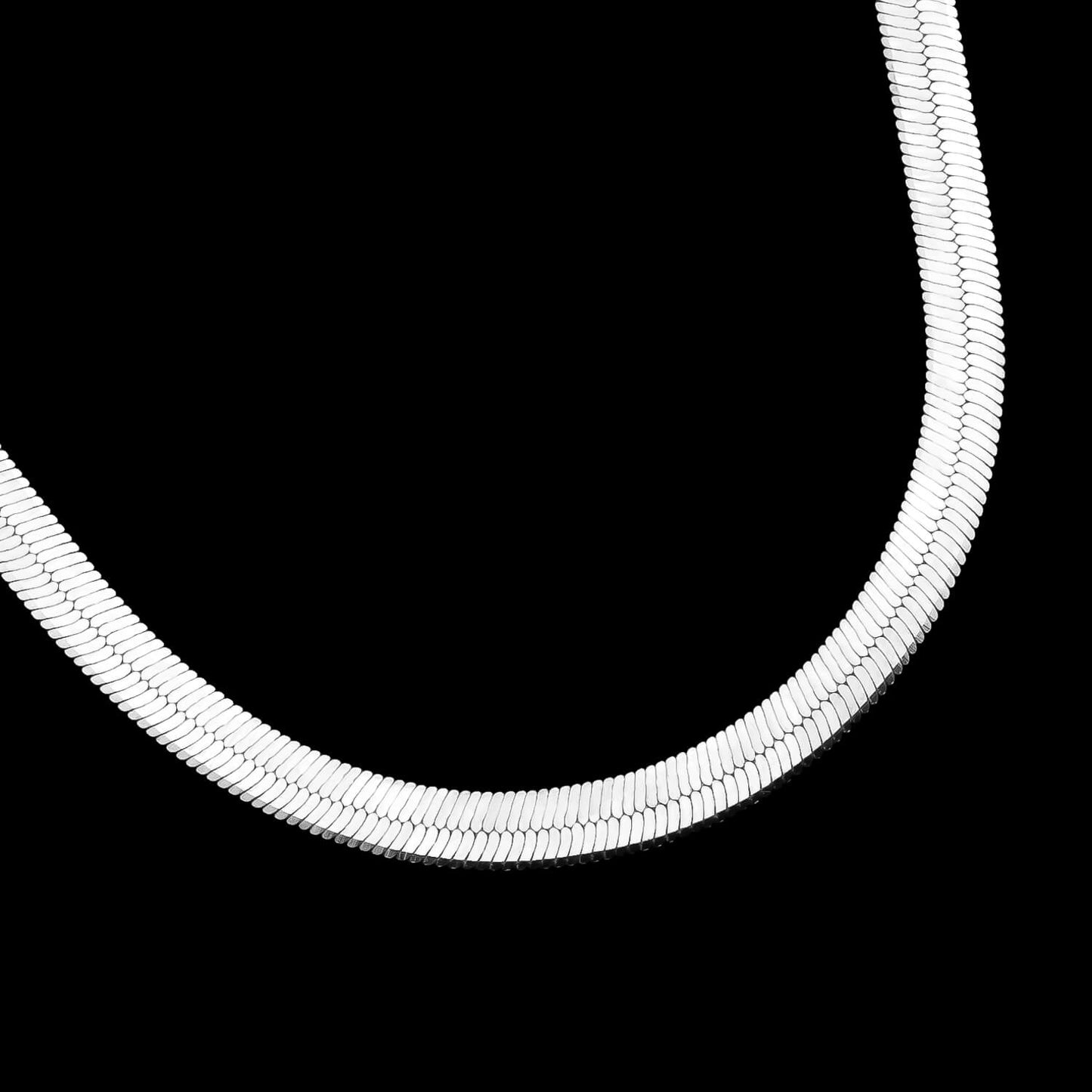 Schlangenkette 5mm - 999 Feinsilber