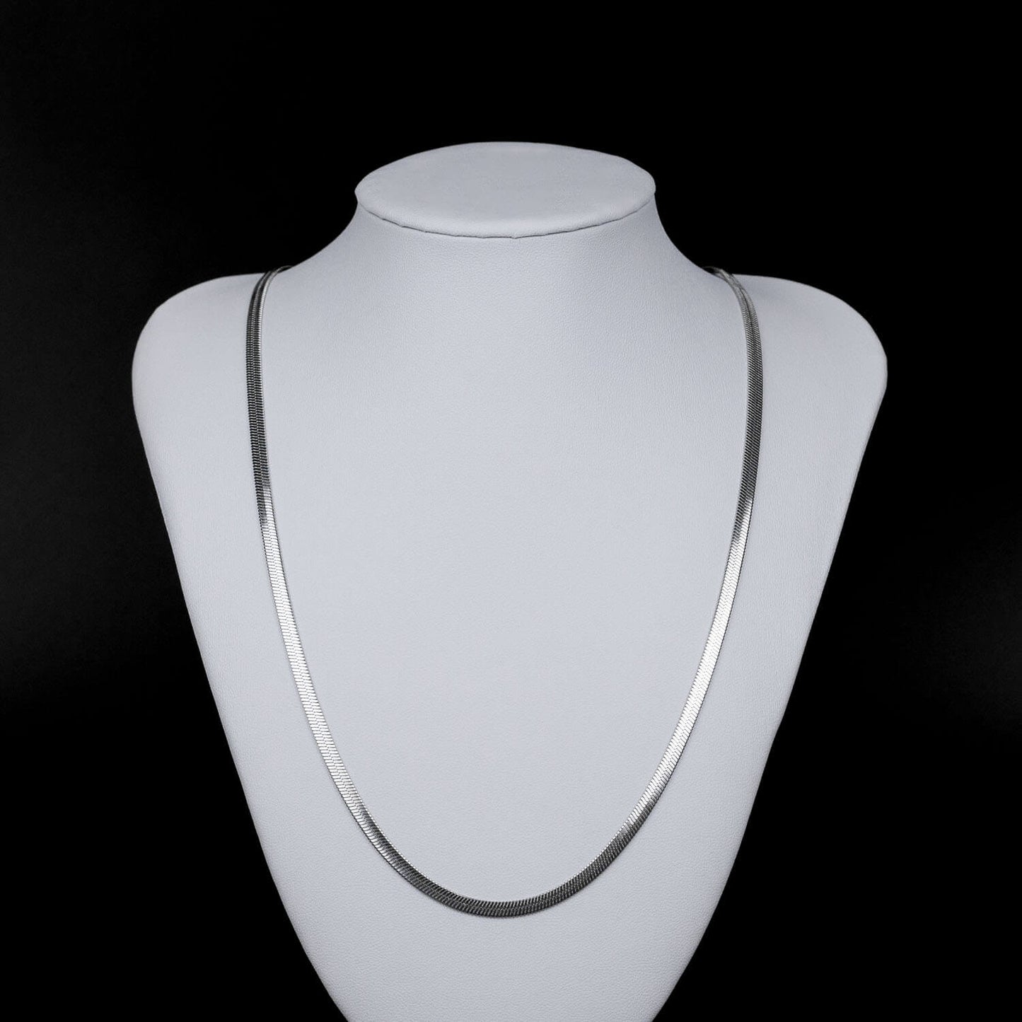 Schlangenkette 4mm - Edelstahl