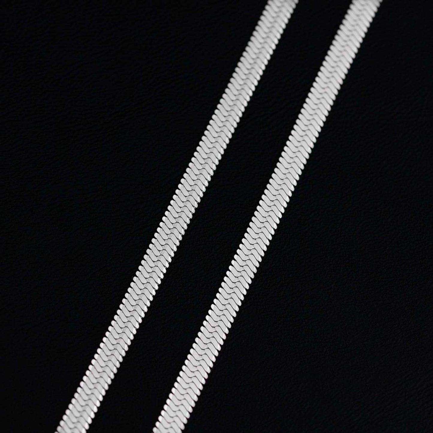 Schlangenkette 4mm - Edelstahl