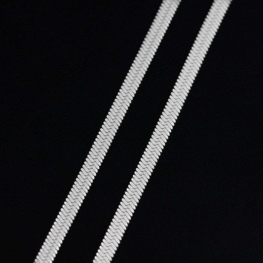 Schlangenkette 4mm - Edelstahl