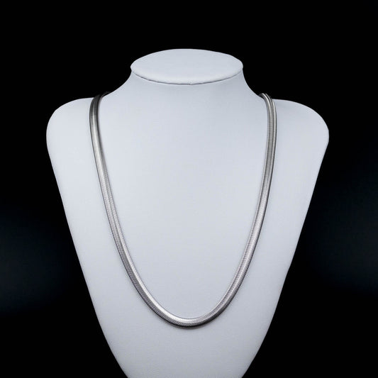 Schlangenkette 6mm - Edelstahl