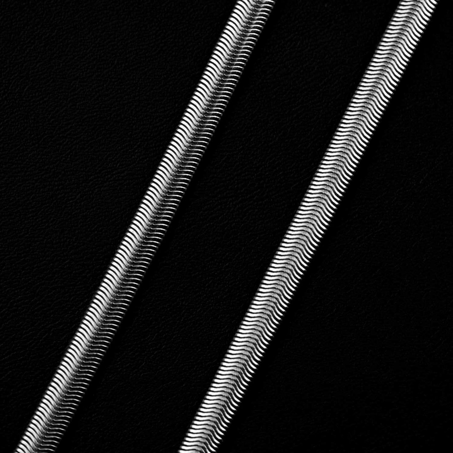 Schlangenkette 6mm - Edelstahl